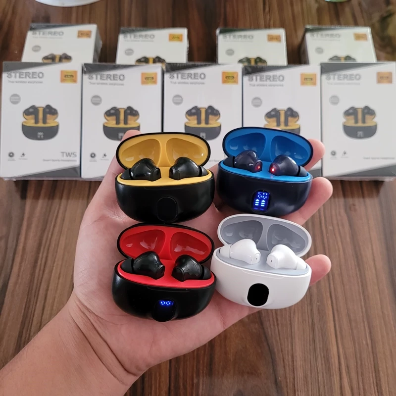 ایرپاد STEREO ضدآب پاوربانک دار کیفیت درجه یک بلوتوث نسخه5/3 صحفه نمایش دار ارسال فوری، تصویر ۱