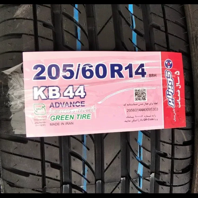 لاستیک کویر تایر سایز 205/60/14 پژو و رانا و..(جفت ارسال رایگان )، تصویر ۱