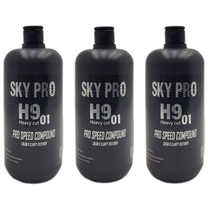 پولیش زبر کامپوند اسکای پرو 3 عددی Sky Pro H9 Compound، تصویر ۱