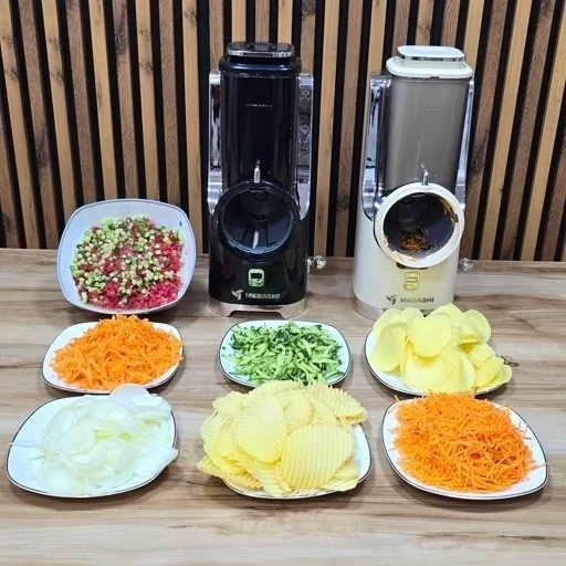 سالاد ساز مباشی ژاپن 7 تیغه مدل 1001 ضمانت اصالت و ارسال رایگان، تصویر ۱