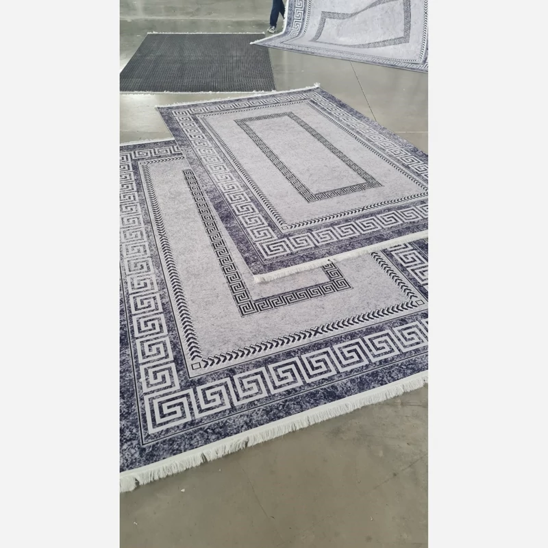 فرشینه مخمل ترک ضد لغزش بدون پرز مدل M311 (قابل سفارش در ابعاد دلخواه)، تصویر ۱