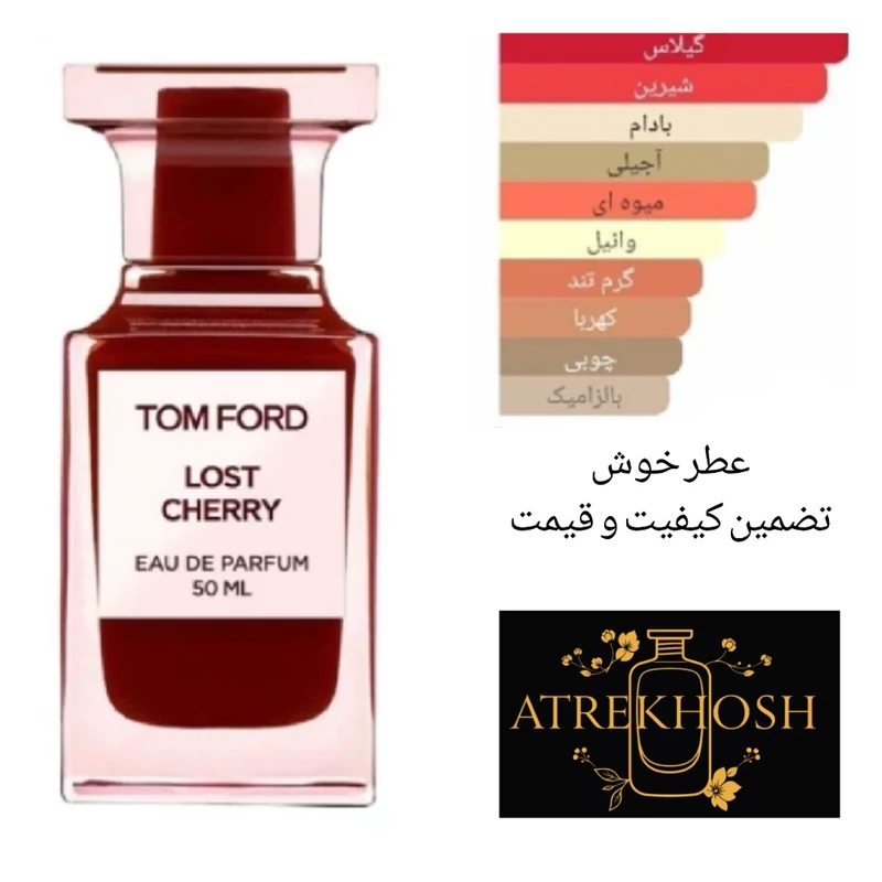 عطر ادکلن تام فورد لاست چری گریدTop جیودان در حجم های مختلف، تصویر ۱