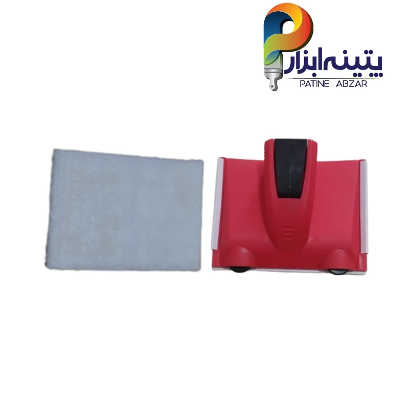 براش گوشه زن Edge Brush دسته قرمز به همراه یدک ابری، تصویر ۱